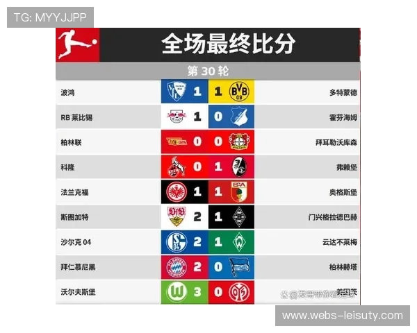 德甲未来三轮赛程分析：拜仁连战强敌，多特赛程轻松